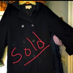 Women's Hooded Peacoat